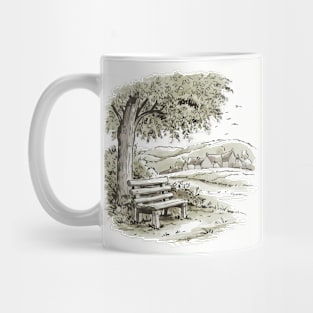 Hand Sketched Mug